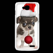 Coque LG L90 Chihuahua de noël
