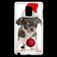 Coque Samsung Galaxy Note Edge Chihuahua de noël