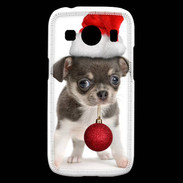 Coque Samsung Galaxy Ace4 Chihuahua de noël