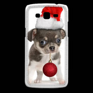 Coque Samsung Core Plus Chihuahua de noël