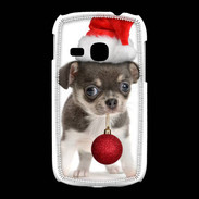 Coque Samsung Galaxy Young Chihuahua de noël