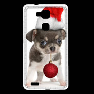 Coque Huawei Ascend Mate 7 Chihuahua de noël