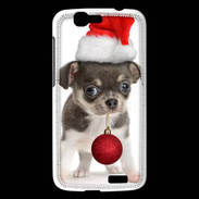 Coque Huawei Ascend G7 Chihuahua de noël