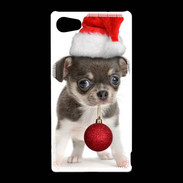 Coque Sony Xperia Z5 Compact Chihuahua de noël