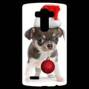 Coque LG G4 Chihuahua de noël