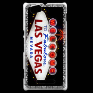 Coque Sony Xperia M Las Vegas USA