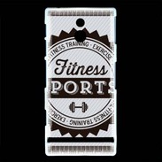 Coque Sony Xperia P Fitness