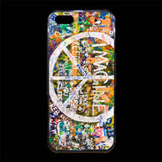 Coque iPhone 5/5S Premium Symbole de la paix Imagine