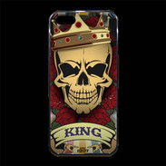 Coque iPhone 5/5S Premium Roi tête de mort