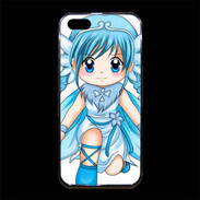 Coque iPhone 5/5S Premium Chibi style illustration of a Super Heroine