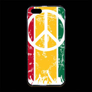 Coque iPhone 5/5S Premium Rasta Peace and Love 15