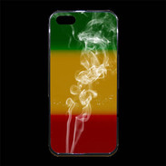 Coque iPhone 5/5S Premium Fumée de cannabis 10
