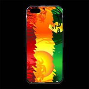 Coque iPhone 5/5S Premium Chanteur de reggae