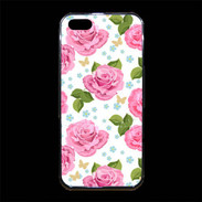 Coque iPhone 5/5S Premium Vintage Rose 3