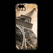Coque iPhone 5/5S Premium Tour Eiffel vertigineuse vintage
