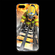 Coque iPhone 5/5S Premium Pompier soldat du feu 5