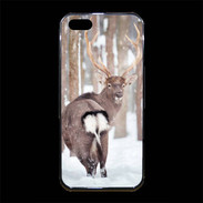 Coque iPhone 5/5S Premium Cerf vu de dos