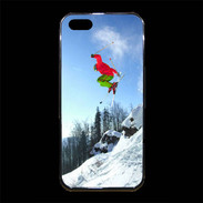 Coque iPhone 5/5S Premium Ski freestyle en montagne 10