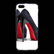 Coque iPhone 5/5S Premium Escarpins semelles rouges 4