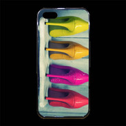 Coque iPhone 5/5S Premium Chaussures à talons colorés 5