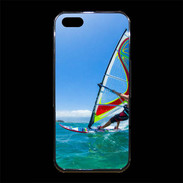 Coque iPhone 5/5S Premium Planche à voile au soleil