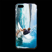 Coque iPhone 5/5S Premium Surfer dans un rouleau