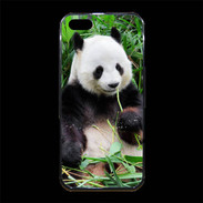 Coque iPhone 5/5S Premium Panda gourmand
