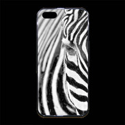 Coque iPhone 5/5S Premium Vie en zèbre