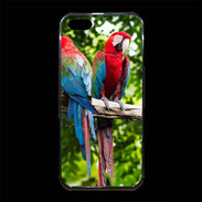 Coque iPhone 5/5S Premium Couple de macaw