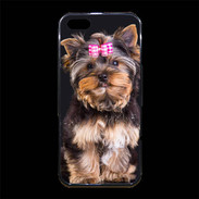 Coque iPhone 5/5S Premium Chien Yorkshire 2