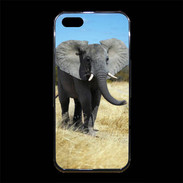 Coque iPhone 5/5S Premium Éléphant d'Afrique 10
