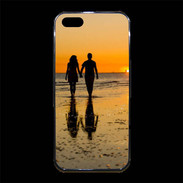 Coque iPhone 5/5S Premium Balade romantique sur la plage 5