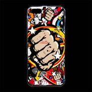 Coque iPhone 5/5S Premium Graffiti free fight