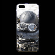 Coque iPhone 5/5S Premium Casque de moto vintage