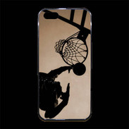 Coque iPhone 5/5S Premium Basket en noir et blanc