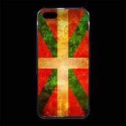 Coque iPhone 5/5S Premium Drapeau Basque Vintage