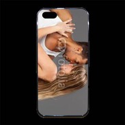 Coque iPhone 5/5S Premium Couple métisse 1