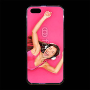 Coque iPhone 5/5S Premium Femme asiatique glamour qui danse