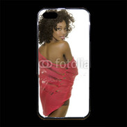 Coque iPhone 5/5S Premium Femme africaine glamour et sexy