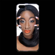 Coque iPhone 5/5S Premium Femme africaine glamour et sexy 3