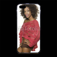 Coque iPhone 5/5S Premium Femme africaine glamour et sexy 5