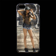 Coque iPhone 5/5S Premium Femme métisse hip hop r'n'b sexy