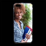 Coque iPhone 5/5S Premium Etudiante africaine