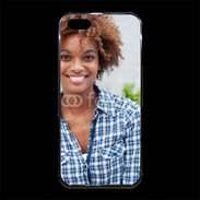 Coque iPhone 5/5S Premium Femme afro glamour