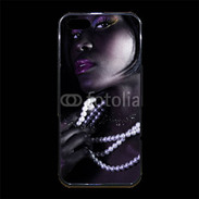 Coque iPhone 5/5S Premium Femme africaine glamour et sexy 7