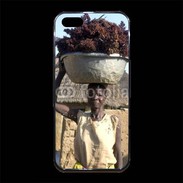 Coque iPhone 5/5S Premium Femme tribu afrique 2