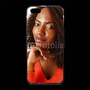 Coque iPhone 5/5S Premium Femme afro glamour 2