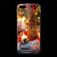 Coque iPhone 5/5S Premium Table de Noël