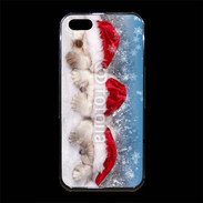 Coque iPhone 5/5S Premium 3 chatons Noël