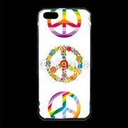 Coque iPhone 5/5S Premium Symboles de paix